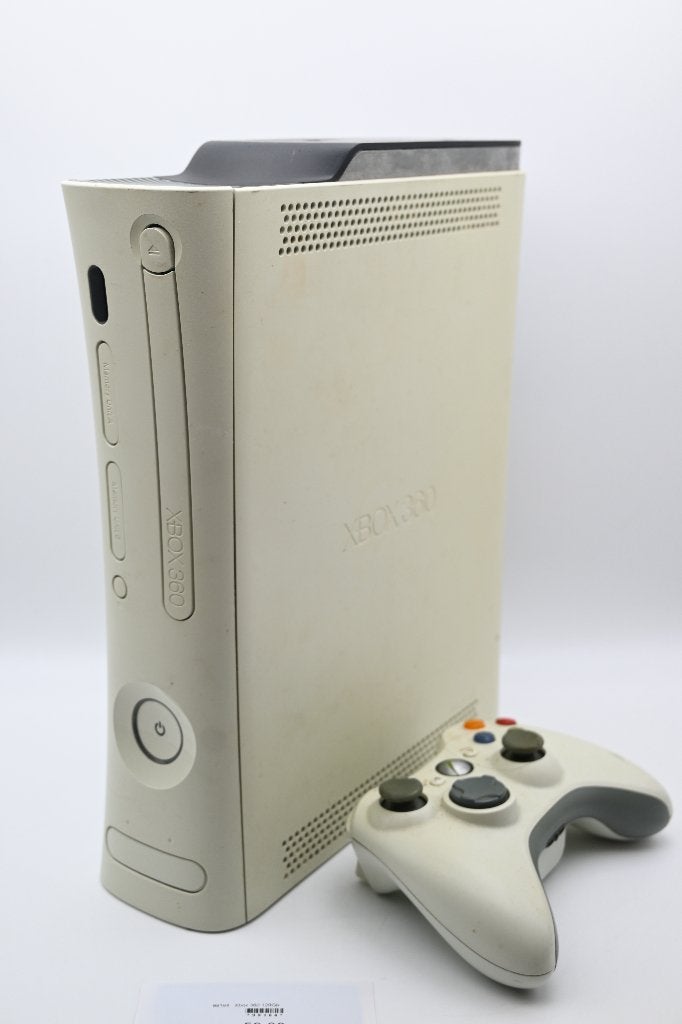Xbox 360 120GB Wit + 1 Controller, Gebruikt, Ophalen of Verzenden, X, 360 Arcade of Core