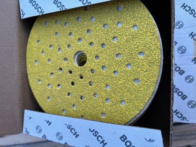 Schuurpapier rond 150 mm met klittenband Bosch C470 P40, Ophalen of Verzenden, Nieuw, Overige typen