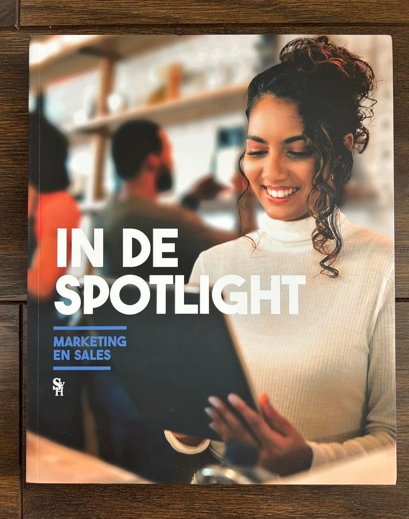 In de Spotlight – marketing en sales horeca, Ophalen of Verzenden, Nieuw, Overige niveaus, Nederlands