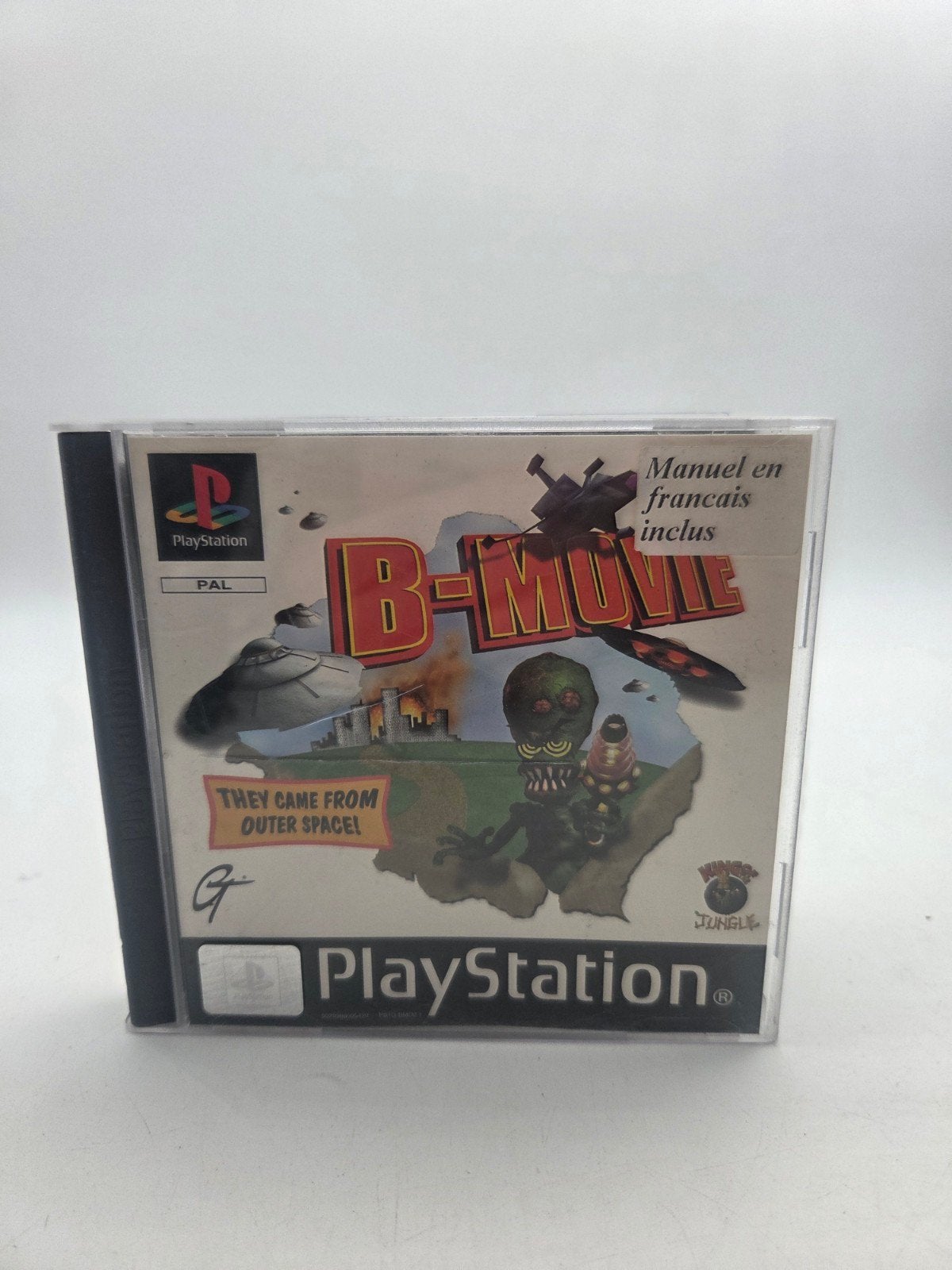 B-Movie PlayStation 1 (PS1) - Klassieke Sci-Fi Shooter, Gebruikt, Jungle, Shooter, 1 speler