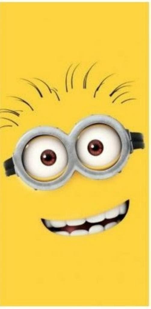 Minions Badlaken / Strandlaken - Disney - Katoen, Disney, Jongen of Meisje, One size, Nieuw