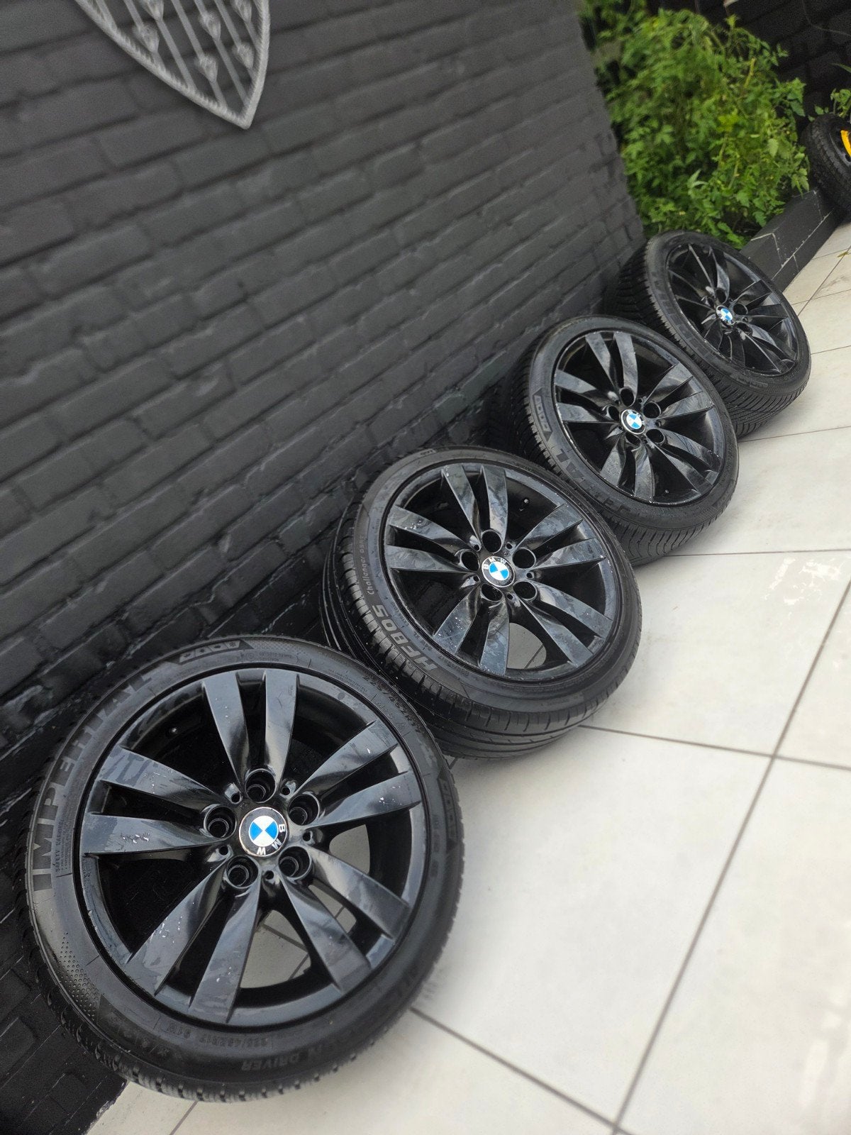 5x120  2 sets BMW velgen 17" en 16" winterset, Ophalen, Gebruikt, 17 inch, Personenwagen