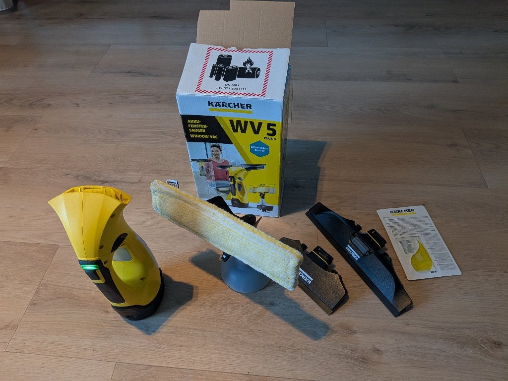 Karcher WV 5 Plus N met accessoires, Ophalen of Verzenden, Overige typen