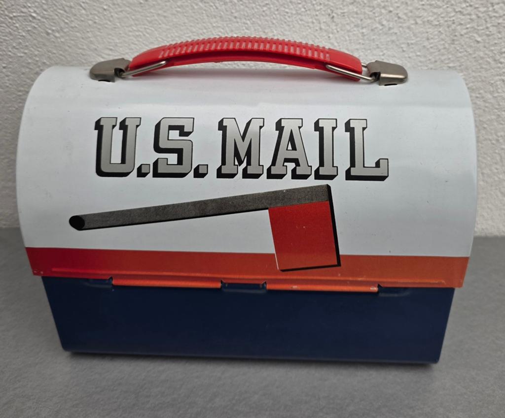 Vintage U.S. Mail Aladdin Industries Lunchbox, Ophalen of Verzenden