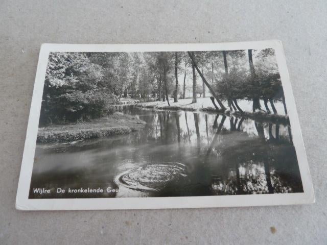Wijlre 1955 De kronkelende Geul, Verzamelen, Ophalen of Verzenden, 1940 tot 1960, Gelopen, Limburg