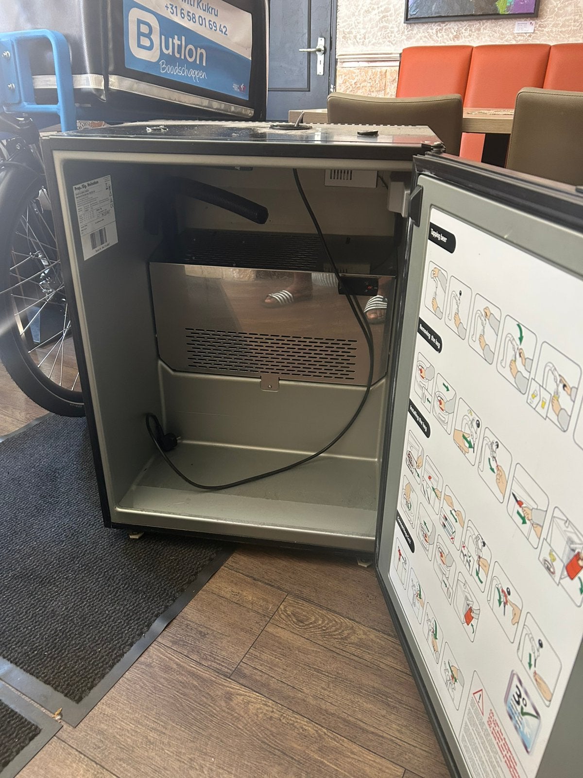 Biertap met koeling – complete horeca tapinstallatie, Ophalen, Zonder vriesvak, 200 liter of meer, 60 cm of meer