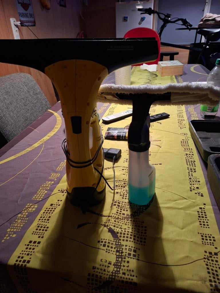 Karcher ramen zemer, Ophalen, Raamwisser of Trekker