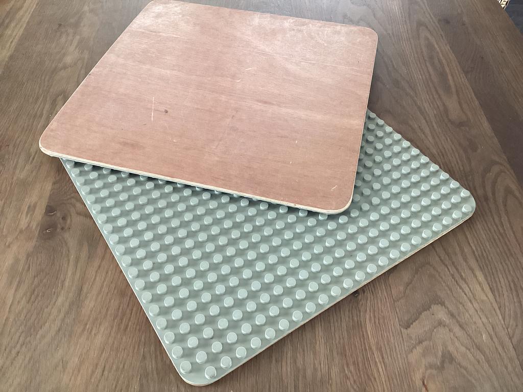 Te koop 2 dublo  stevige grondplaten, Ophalen of Verzenden, Gebruikt
