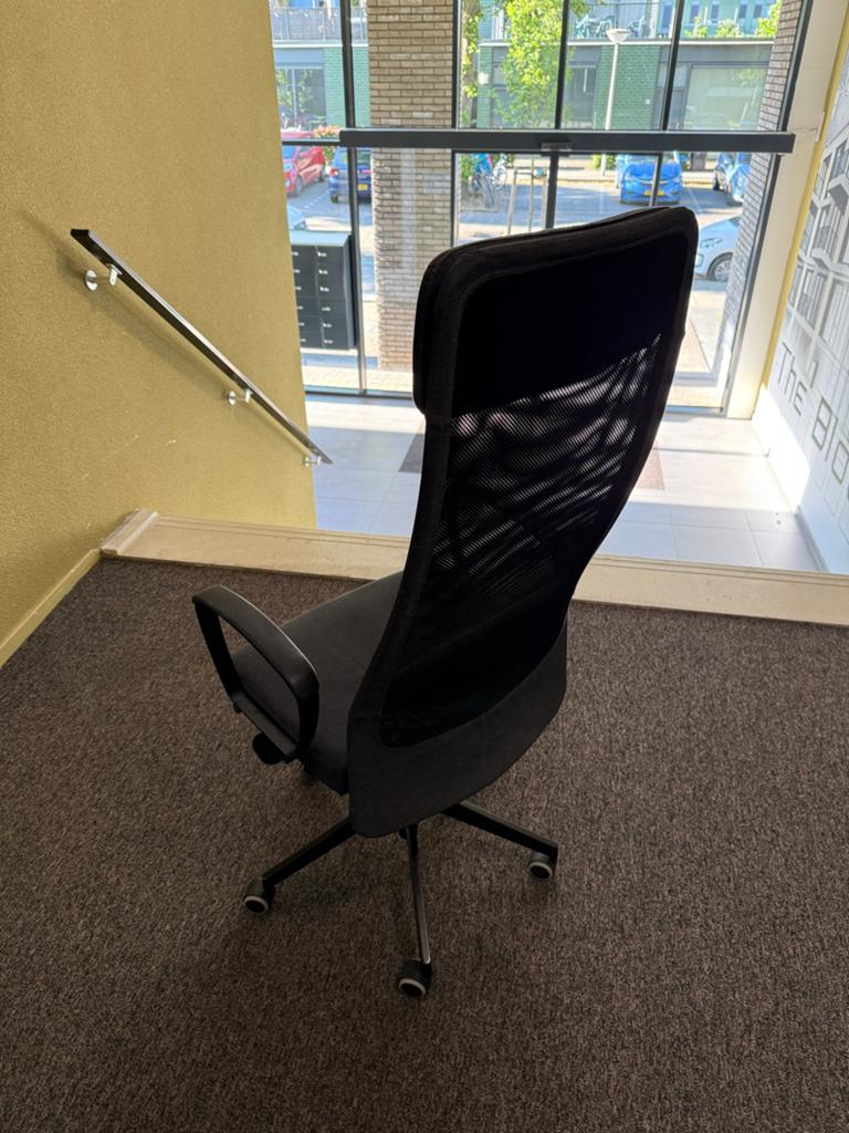 IKEA Markus bureaustoel - perfecte staat, Huis en Inrichting, Bureaustoelen, Zo goed als nieuw, Bureaustoel, Zwart, Ergonomisch