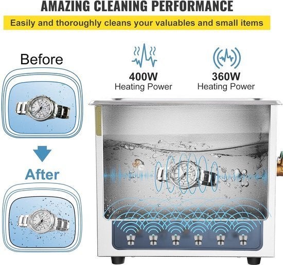 Ultrasone Reinigingsmachine – Ultrasoon Cleaner, Corvance B.V., Verzenden, Nieuw, Corvancebol@gmail.com