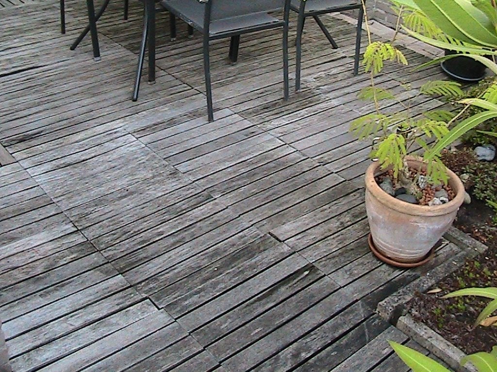 Hillhout houten vlonders, Ophalen, Gebruikt, Hout
