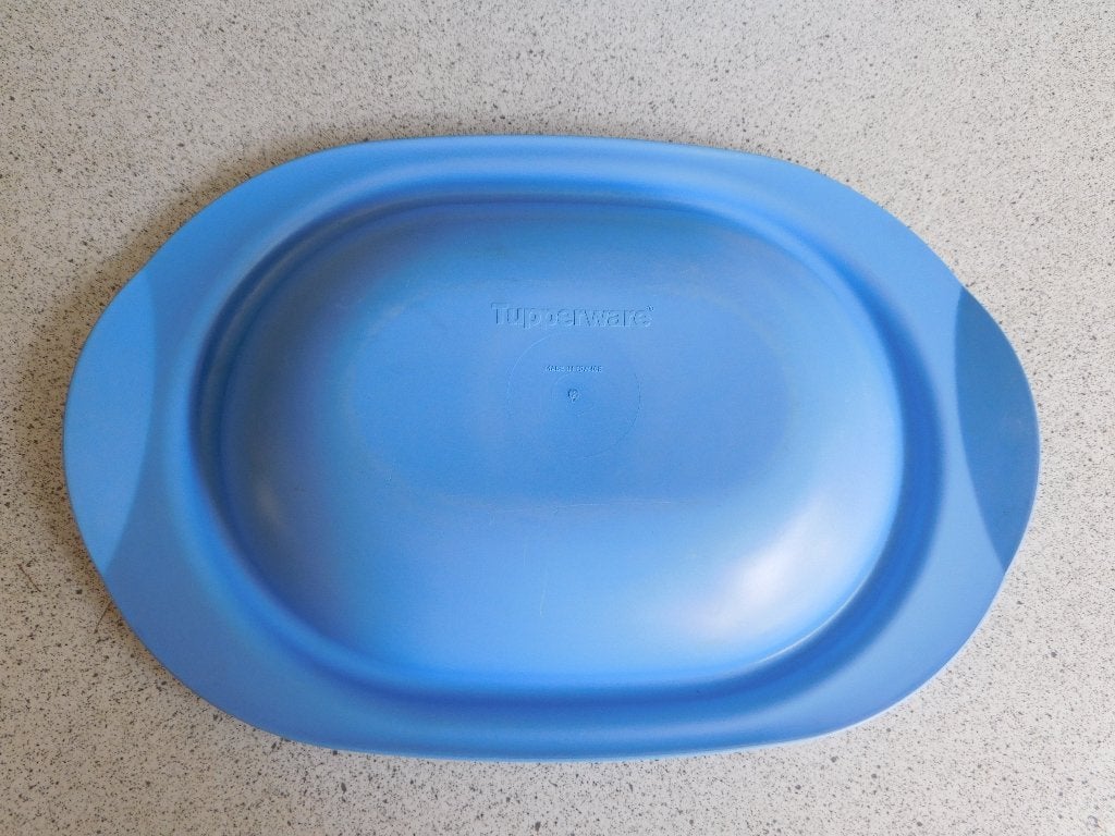 Tupperware Ultra Pro Pan Blauw - 3 Ltr, Blauw, Geschikt voor vriezer, Zo goed als nieuw, Bak of Kom
