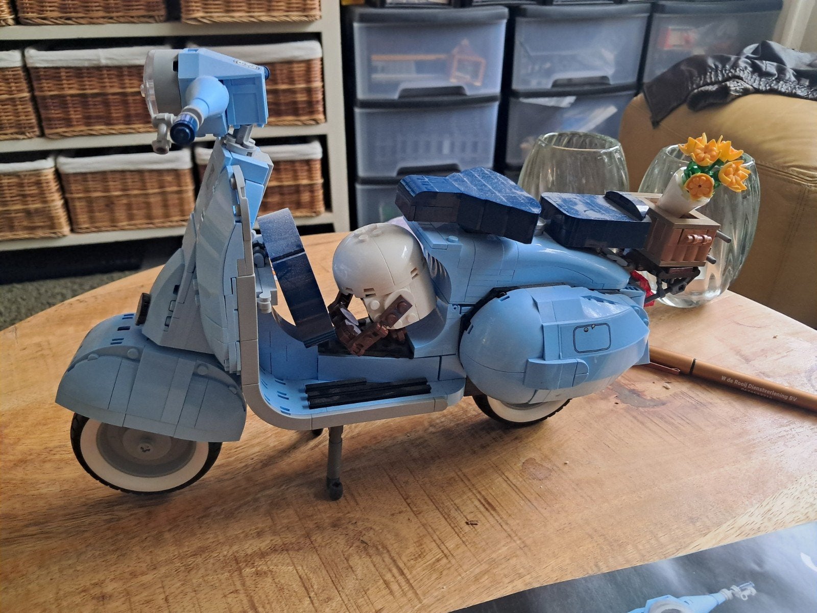 LEGO Vespa 125 (10298) - Zo goed als nieuw, Ophalen, Zo goed als nieuw