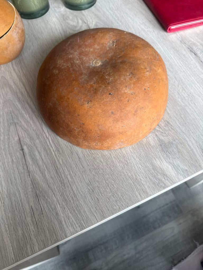 Decoratieve schaal van kalebas, Antiek en Kunst, Ophalen