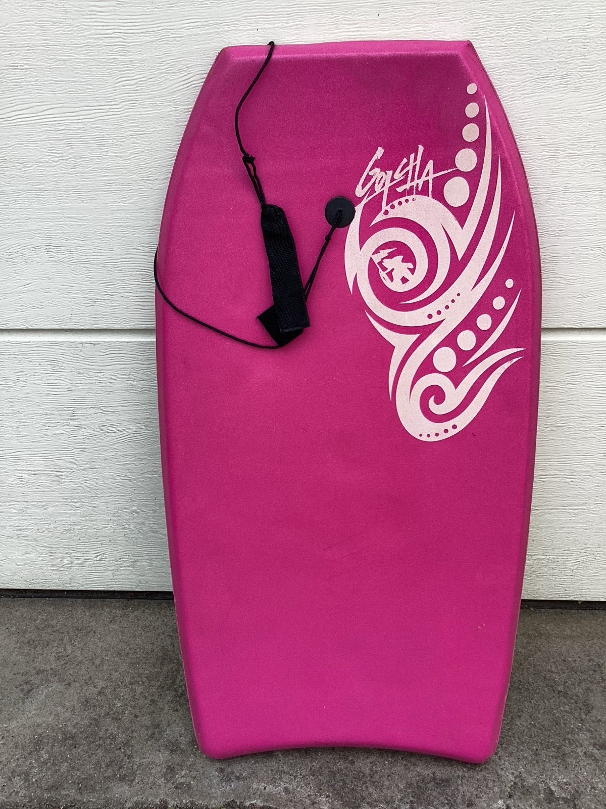 Roze Gotcha Bodyboard met Leash - Zo goed als nieuw, Ophalen, Zo goed als nieuw, Overige typen, Met koord