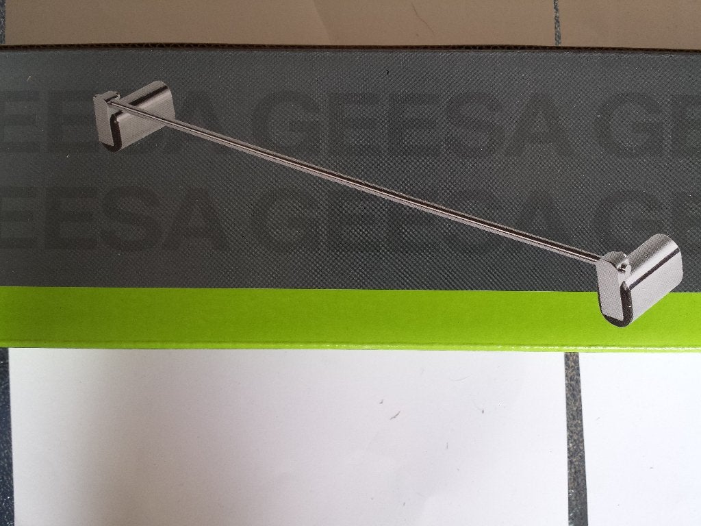 Geesa handdoekhouder, Ophalen of Verzenden, Nieuw, Zilver, Handdoekenrek