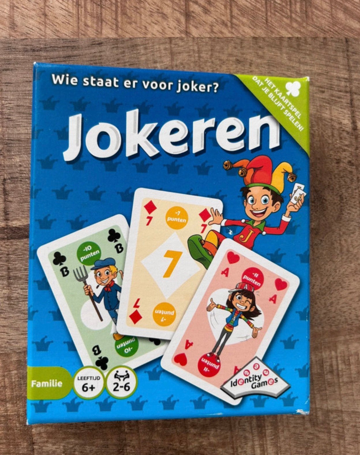 Jokeren, Hobby en Vrije tijd, Gezelschapsspellen | Kaartspellen, Vijf spelers of meer, Ophalen of Verzenden, Nieuw