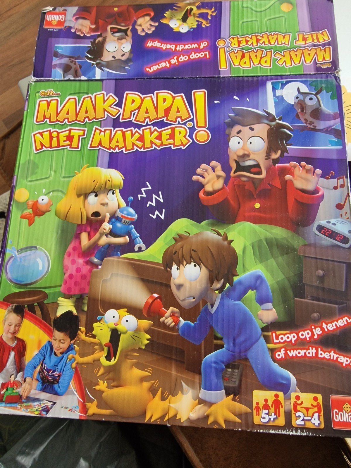 Maak Papa Niet Wakker! Bordspel van Goliath, Hobby en Vrije tijd, Gezelschapsspellen | Bordspellen, Een of twee spelers, Ophalen of Verzenden