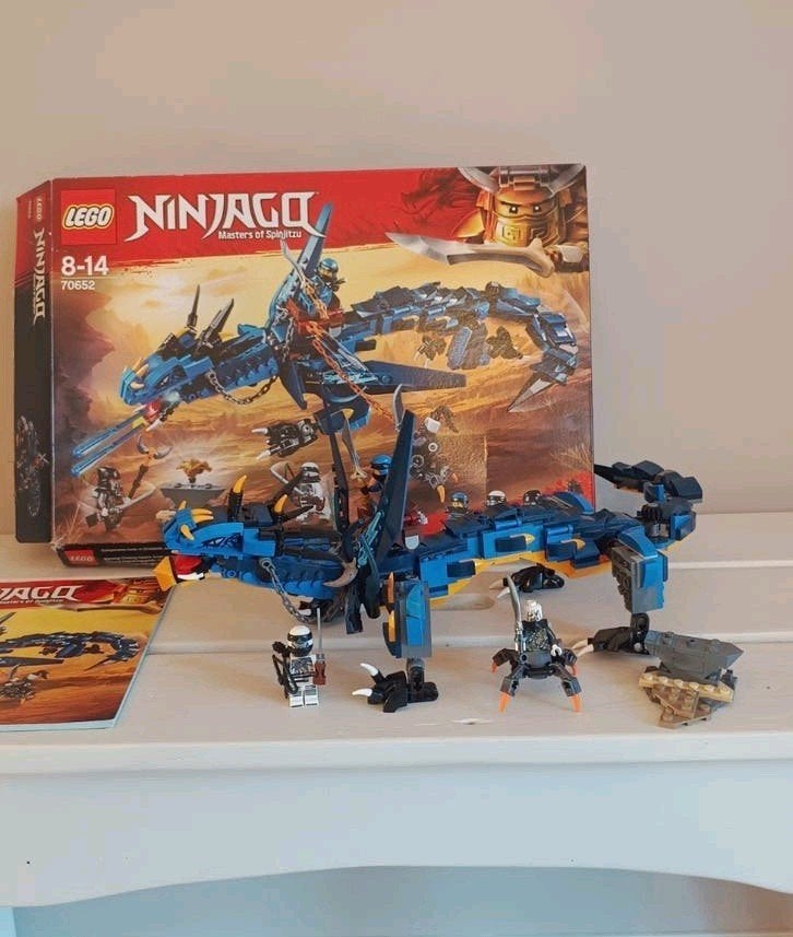 70652 LEGO Ninjago Stormbringer Draak Dragon, Lego, Ophalen of Verzenden, Zo goed als nieuw, Compleet