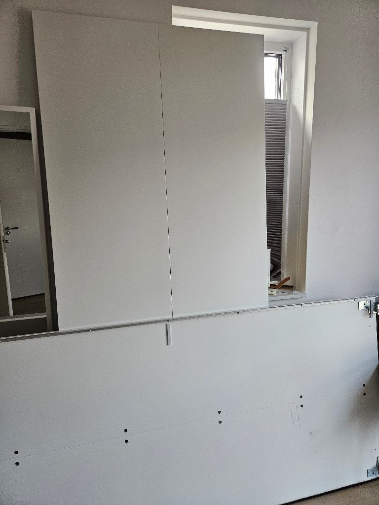 Schuifdeuren pax kast, Ophalen, Gebruikt, 200 cm of meer, 200 cm of meer