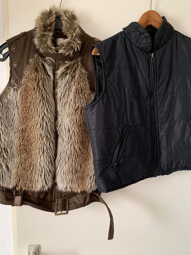 1 Vila bodywarmer mt.M, H&M bodywarmer mt.M, Ophalen of Verzenden, Zo goed als nieuw, Zwart