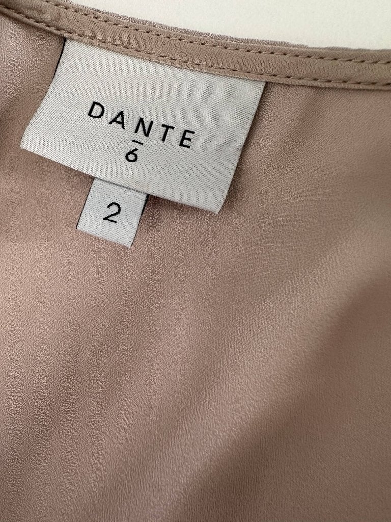 Dante6 shirt S, Maat 38/40 (M), Beige, Ophalen of Verzenden, Zo goed als nieuw