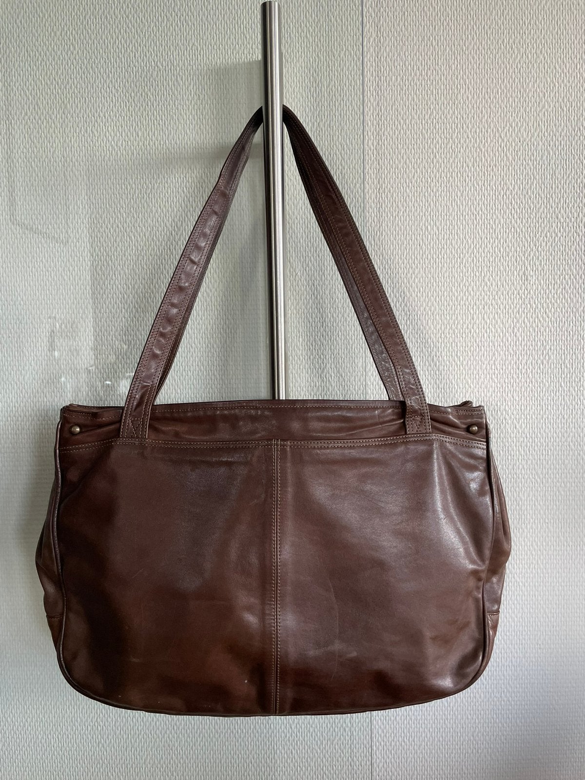 Assima leren tas, Verzenden, Gebruikt, Bruin, Overige typen