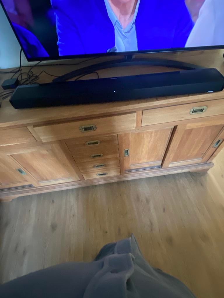Komplete set Bose soundbar met basmodule, Ophalen, Met externe subwoofer, Zo goed als nieuw