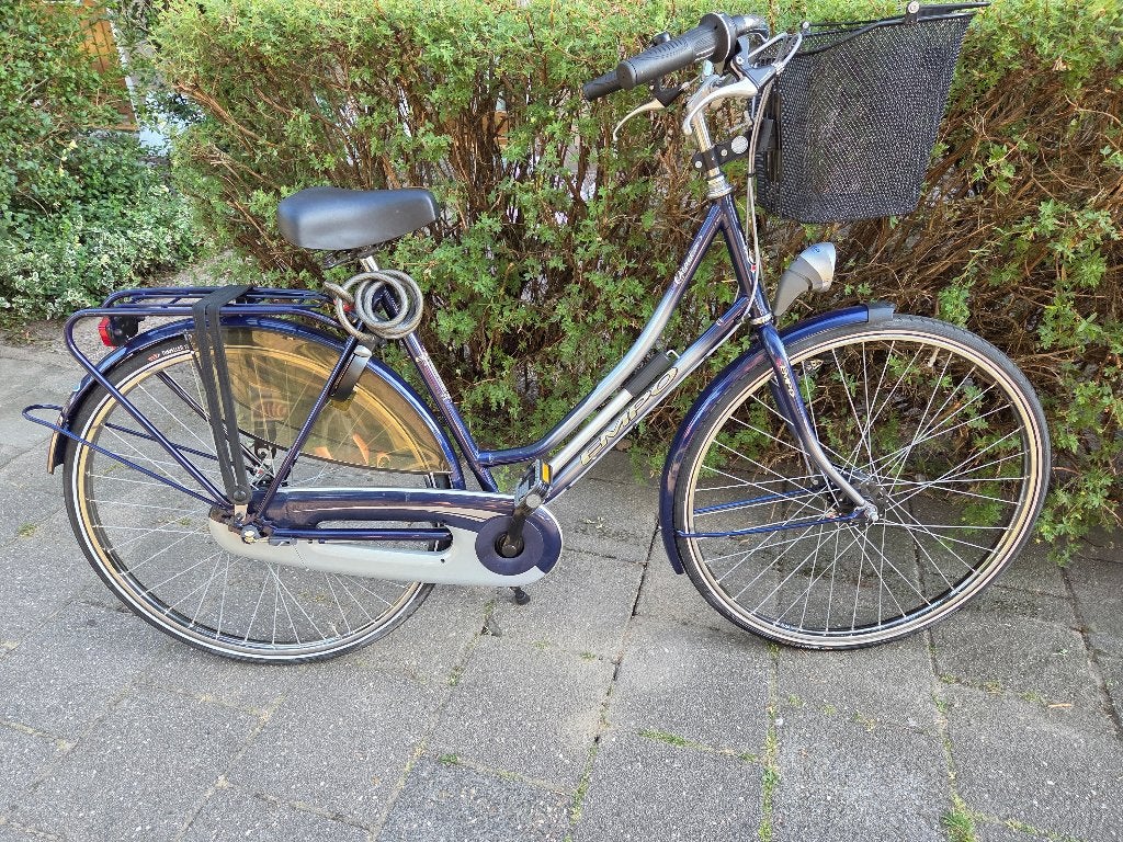 Zeer Nette Empo/Gazelle Capri 28/54., Fietsen en Brommers, Fietsen | Dames | Damesfietsen, Versnellingen, Trommelrem, Ophalen