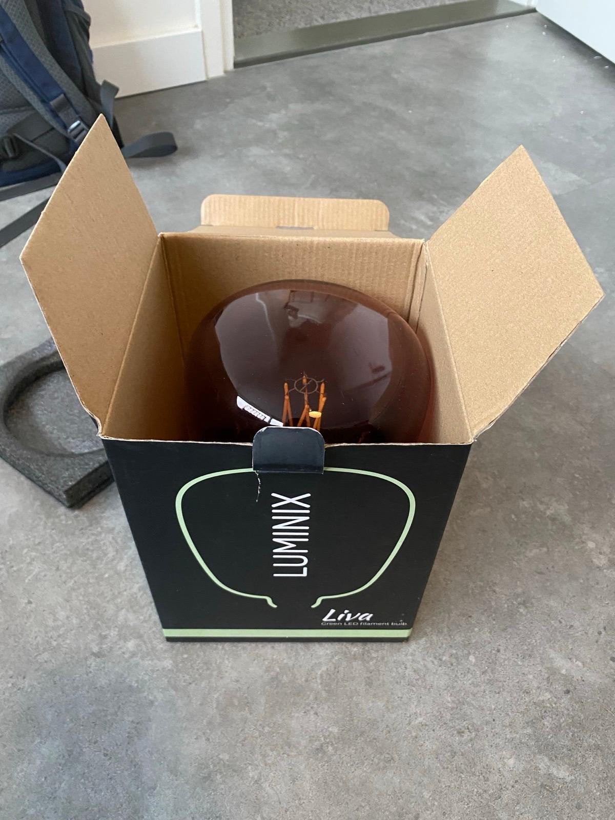 Luminix Liva lamp (dimbaar), Led-lamp, Minder dan 30 watt, Soft of Flame, Modern, Sfeervol