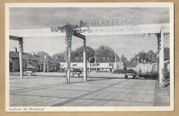 Ansichtkaart Lochem - De Berkelhof (ongelopen), Ophalen of Verzenden, 1920 tot 1940, Ongelopen, Gelderland
