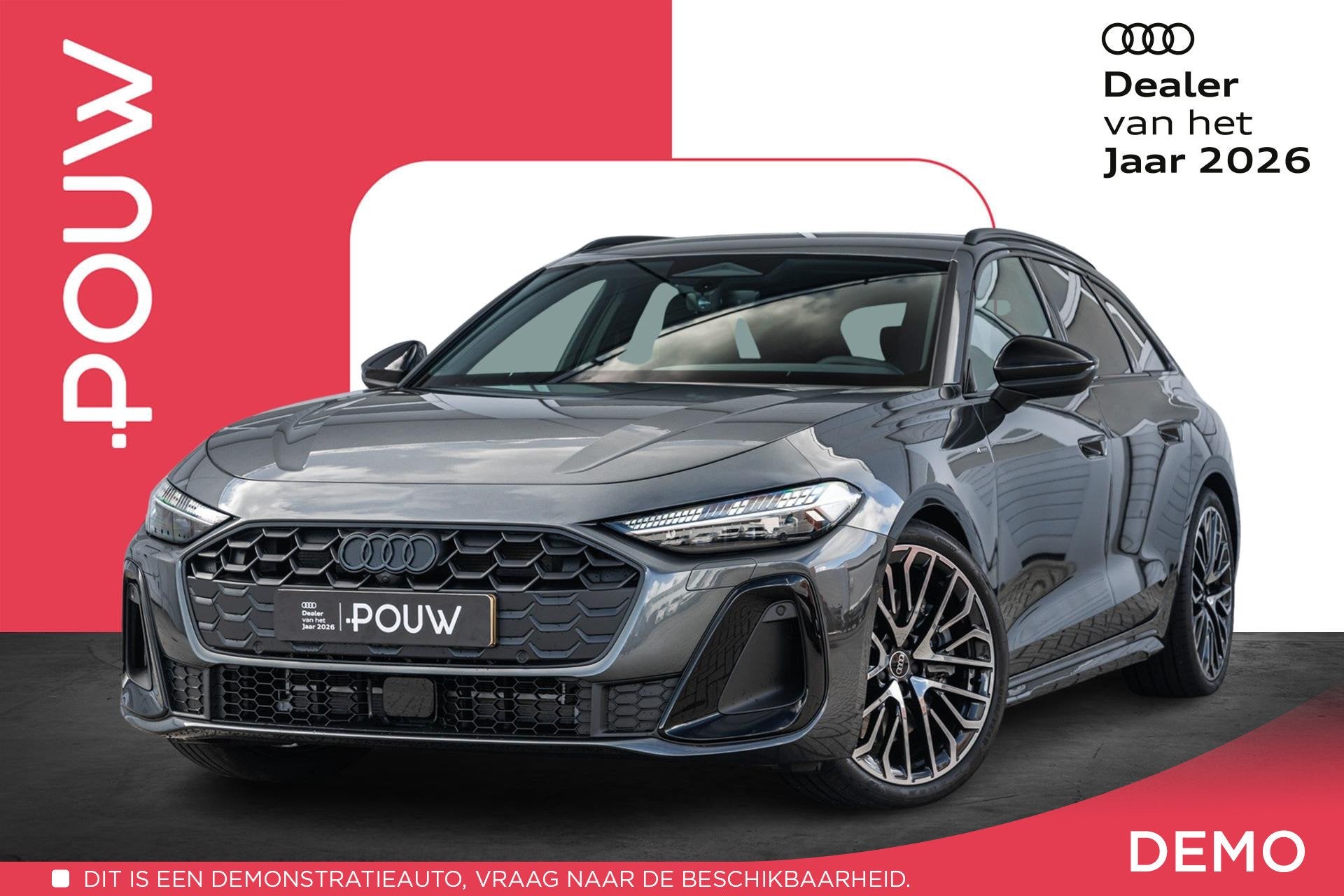 Audi A5 Avant 2.0 e-hybrid 299pk quattro S edition | Trekhaa, Auto's, Automaat, 4 cilinders, 150 min, 26 kWh