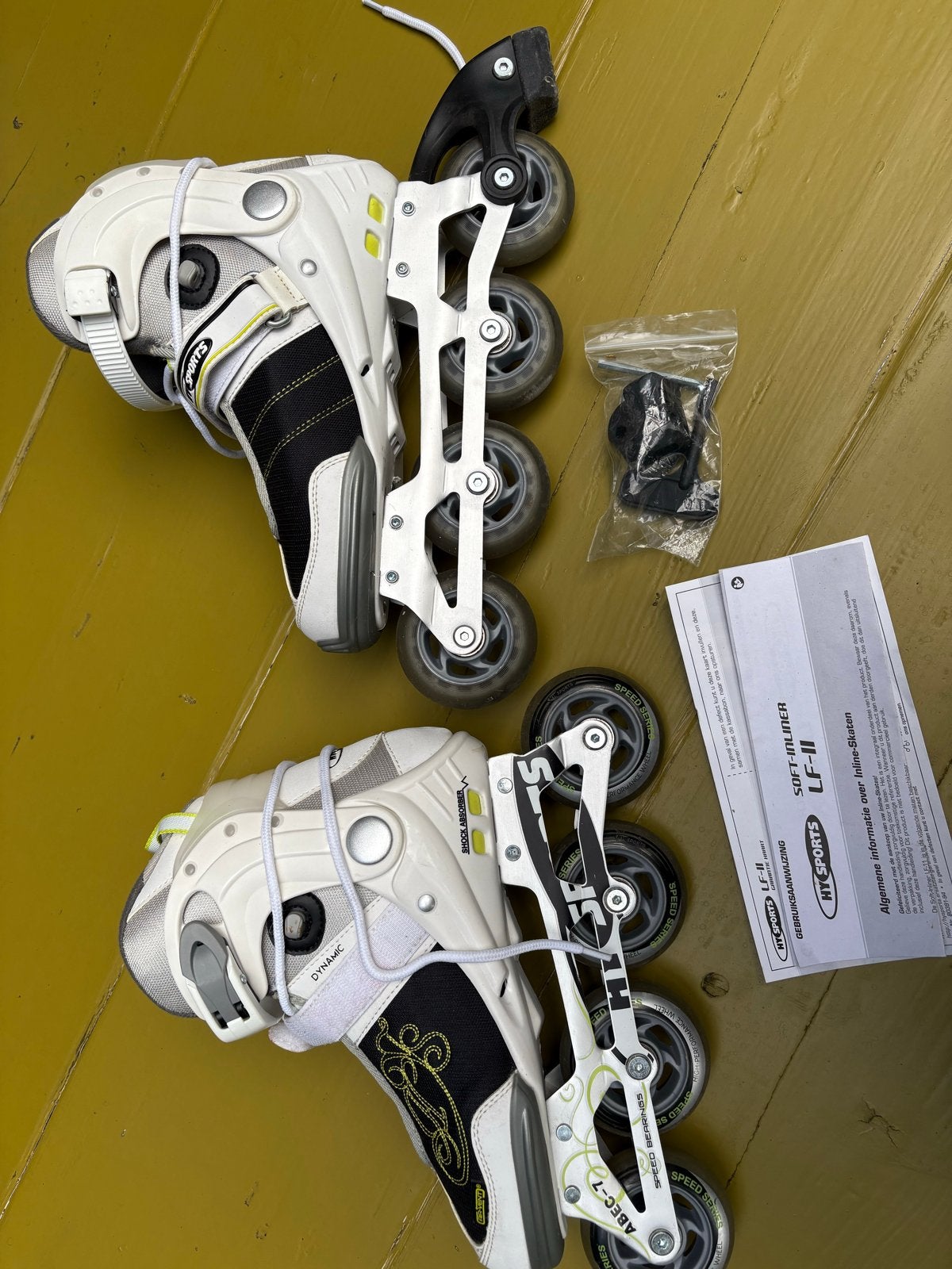 HY Sports Soft-Inliner LF-II Inline Skates - Mt 41, Gebruikt, Heren, Inline skates 4 wielen, Ophalen
