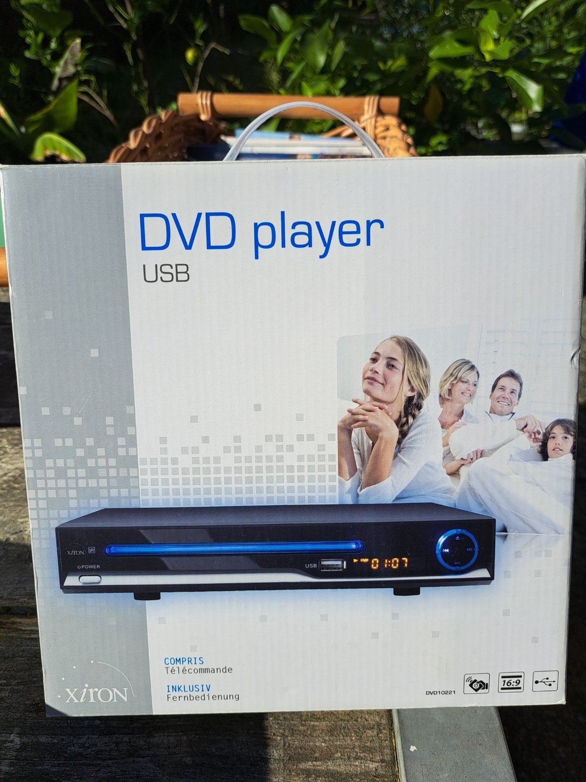 Xiron DVD-speler met veel DVDs erbij, Ophalen of Verzenden, Nieuw, Dvd-speler, Overige merken