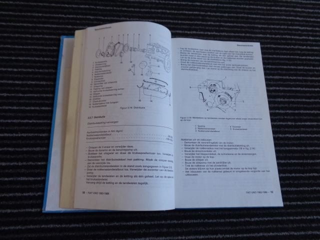Fiat Uno Vraagbaak Werkplaatshandboek Nederlands 1983-1989, Boeken, Verzenden, Gelezen, Overige merken