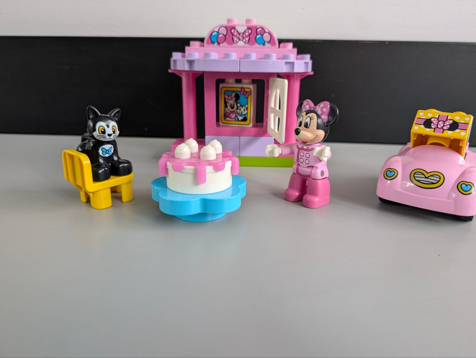 Minnie Mouse Speelset met Auto en Huisje, Ophalen, Gebruikt, Overige merken