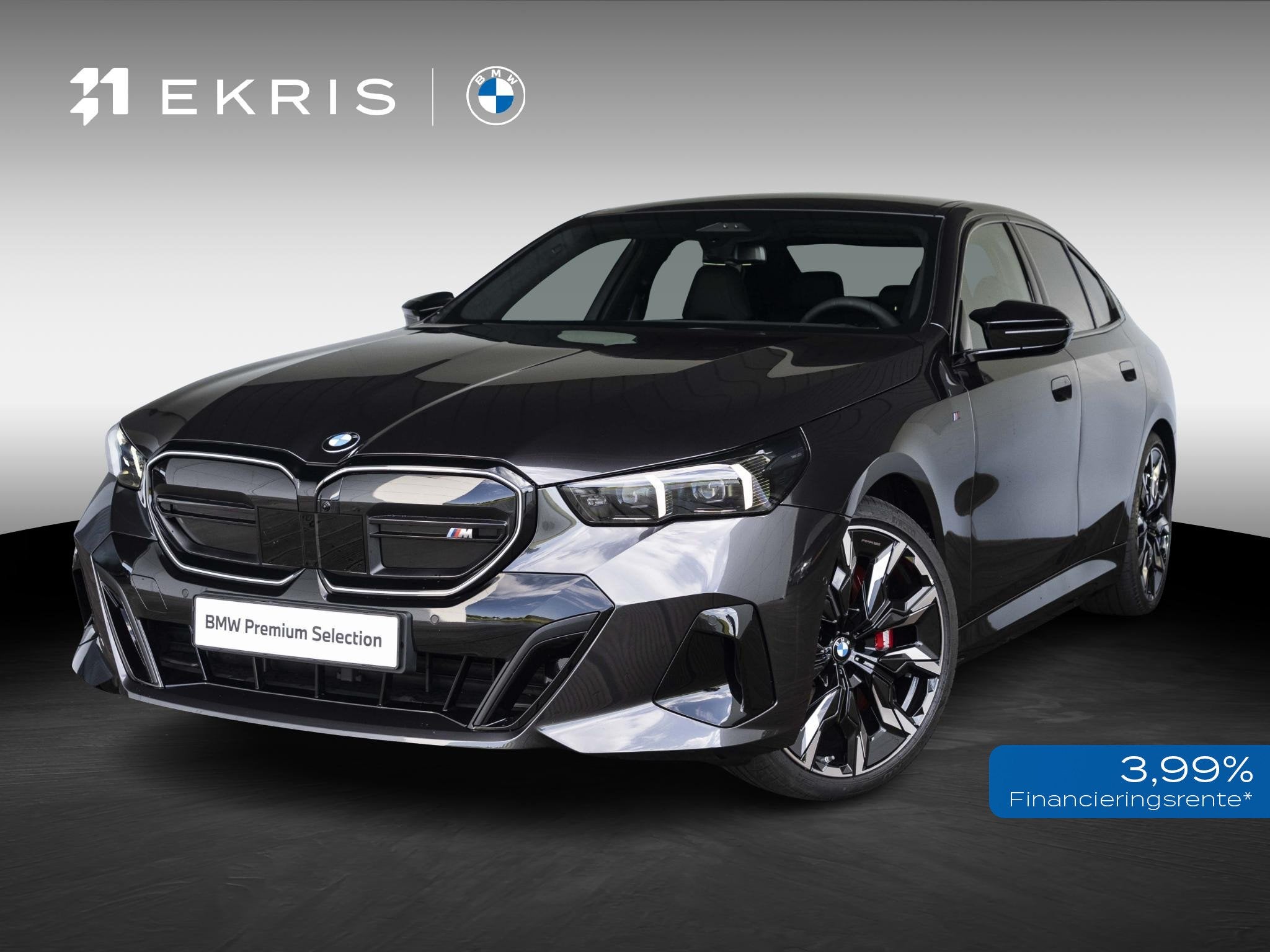 BMW i5 Sedan eDrive40 | M Sportpakket Pro | Stuurwielverwarm, 2095 kg, Achterwielaandrijving, Zwart, Met garantie (alle)