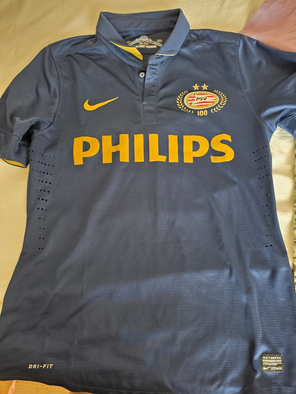 Psv jubileumshirt 100 jaar! Maat L, Maat XS of kleiner, Ophalen of Verzenden, Zo goed als nieuw, Shirt