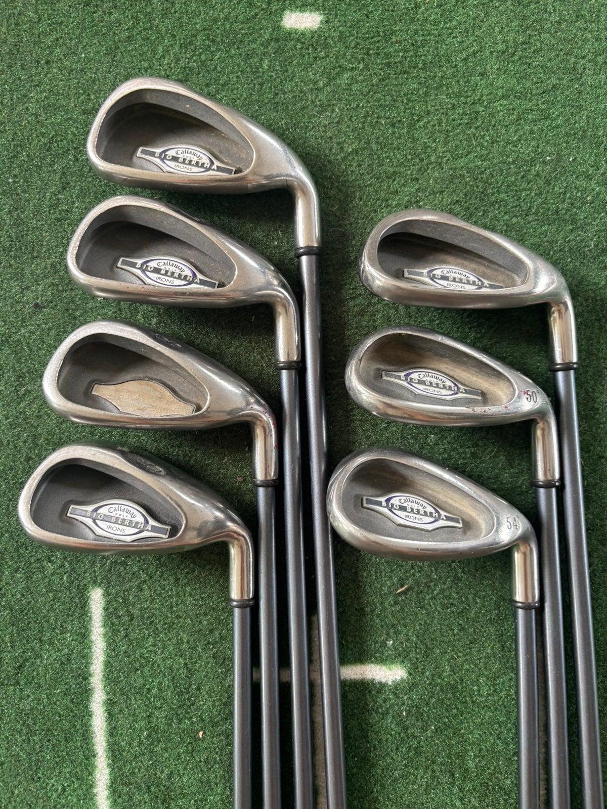 Callaway Big Bertha Ijzerset | 5,7,8,9,10,PW,SW | L Flex, Sport en Fitness, Set, Callaway, Ophalen of Verzenden, Zo goed als nieuw