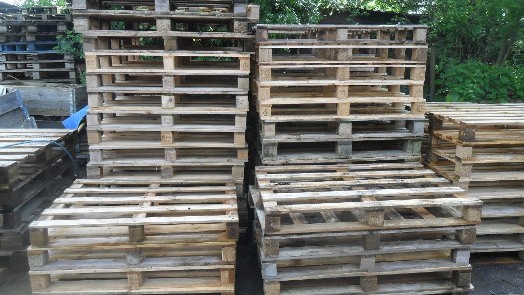 pallets, Ophalen, Zo goed als nieuw, Pallet, Minder dan 200 cm