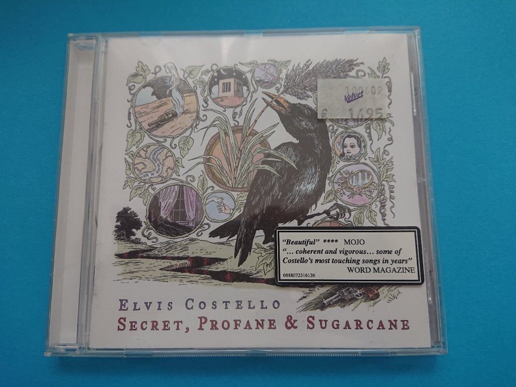 Elvis Costello Secret Profane & Sugarcane CD, Pop, Ophalen of Verzenden, Zo goed als nieuw, Inclusief boekje
