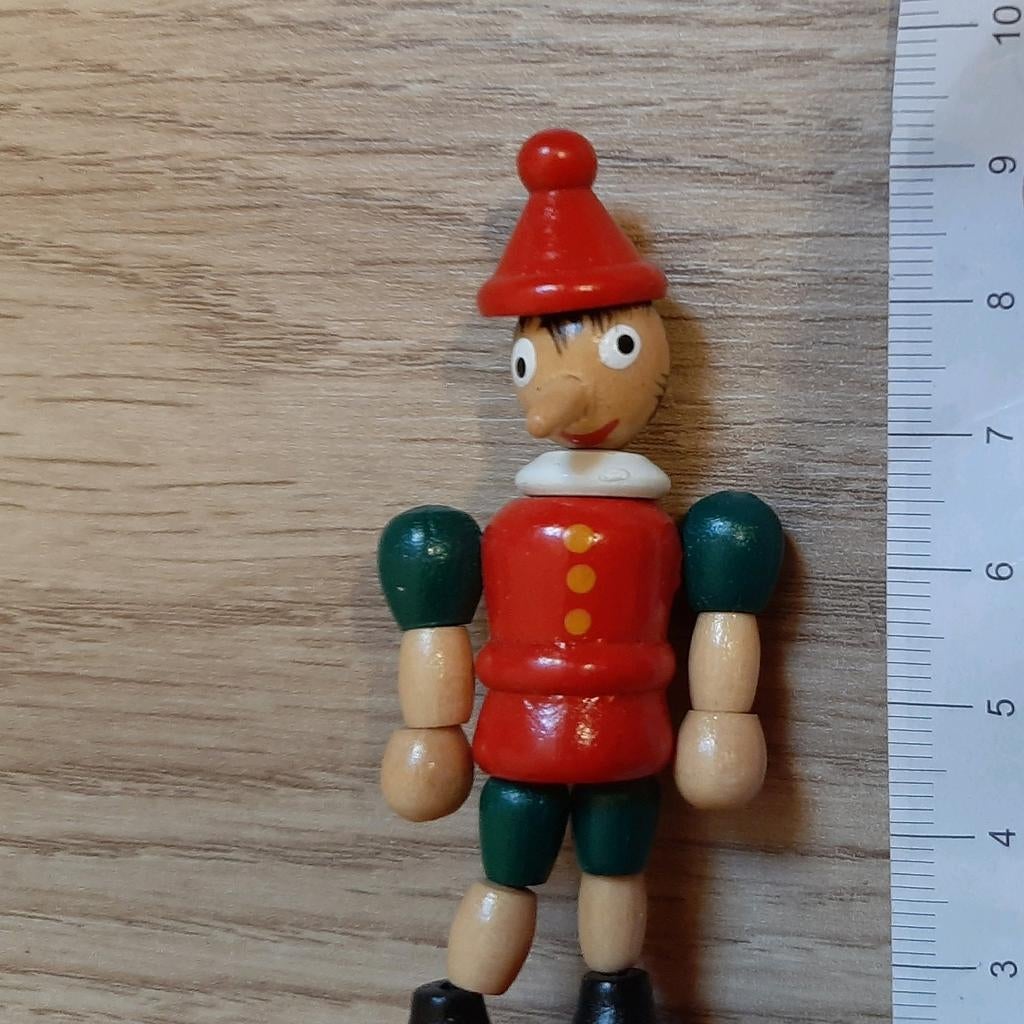 Pinokkio poppetje 9 cm, Verzamelen, Ophalen of Verzenden