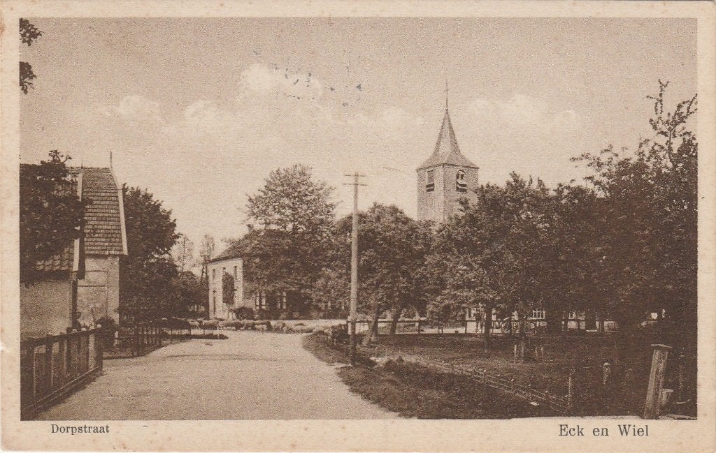 Eck en Wiel, Ophalen of Verzenden, 1920 tot 1940, Gelopen, Gelderland