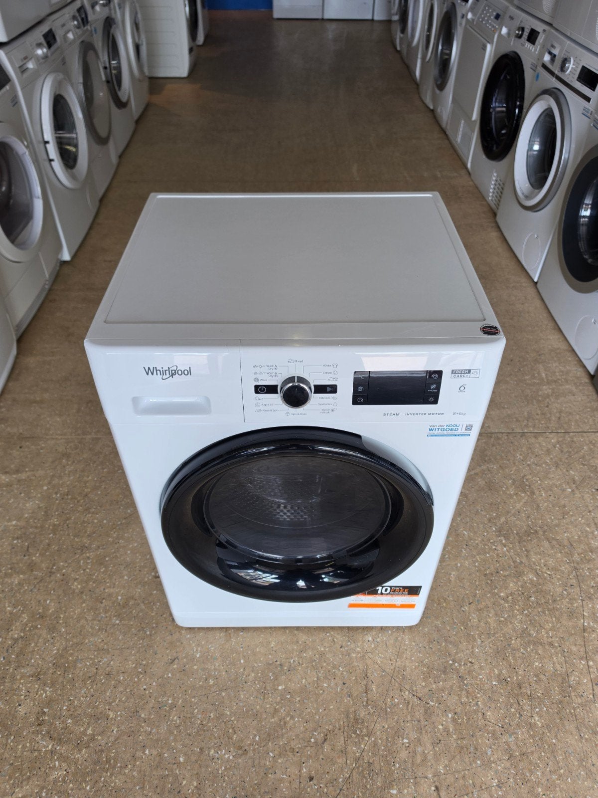 Whirlpool was/droog combinatie | 8 kilo | Gratis thuis 🚚✅️, Jirnsum, 8 tot 10 kg, Ophalen of Verzenden, Vanderkooijwitgoed@hotmail.com