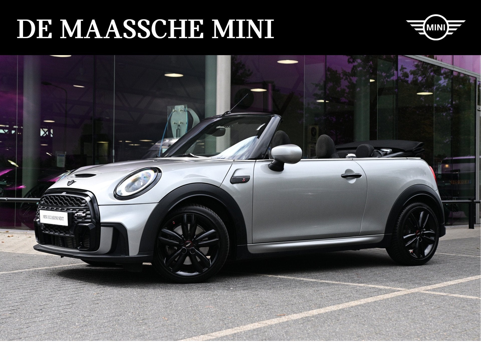 MINI Cabrio Cooper S John Cooper Works Automaat / Comfort Ac, Auto's, Gebruikt, 4 cilinders, Bedrijf, Automatische klimaatregeling