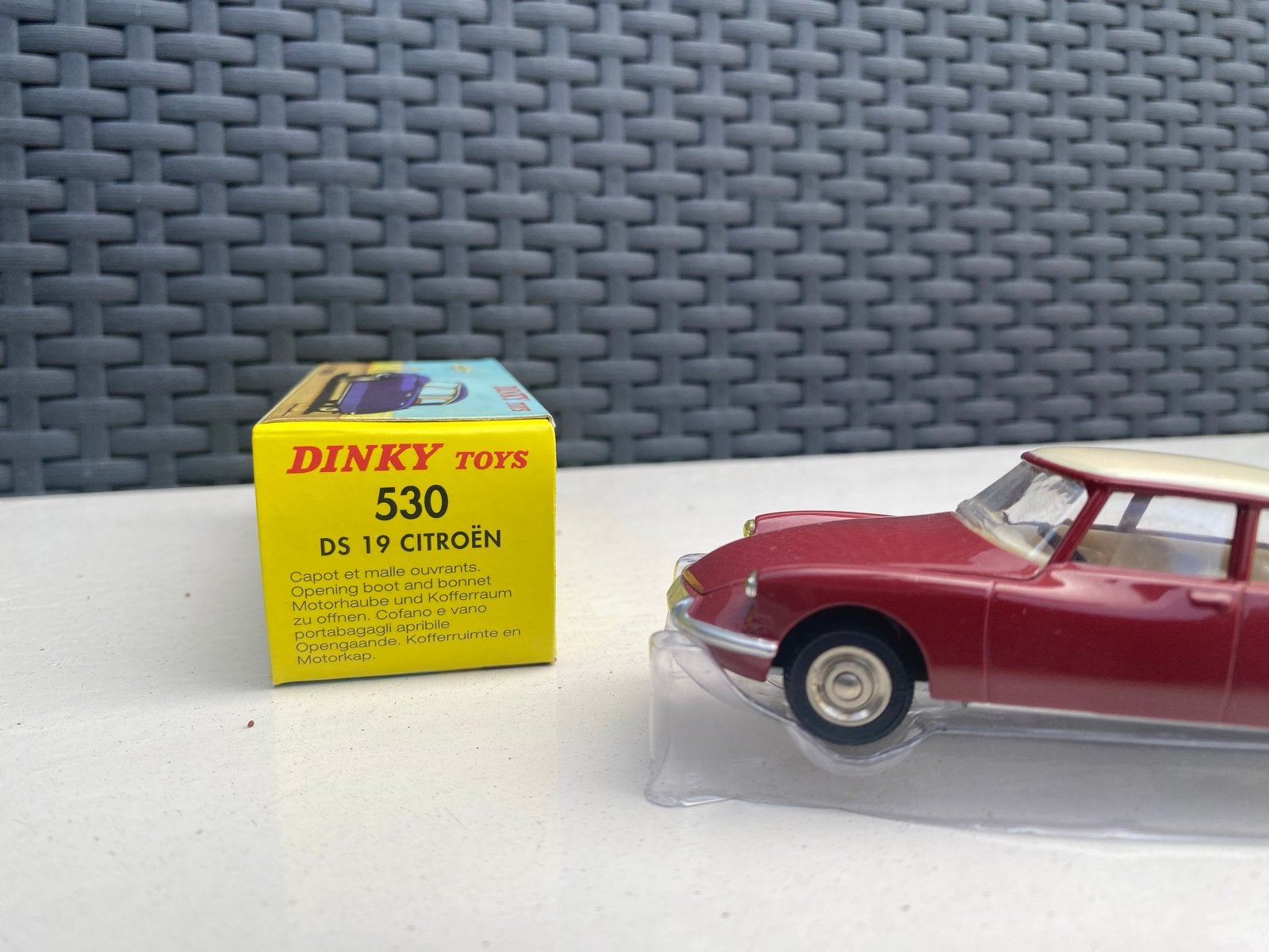 Dinky Toys Citroën DS19 Miniatuur Auto - Editions Atlas, Ophalen of Verzenden, Zo goed als nieuw, Auto, Dinky Toys