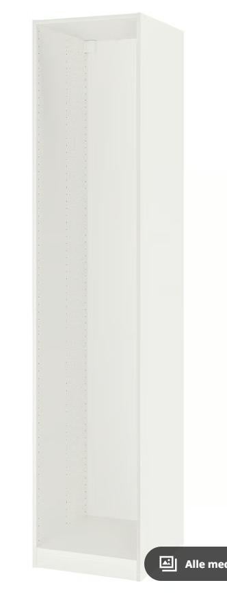 2 x Pax Basiselement kledingkast, wit, 50x58x236 cm NIEUW, Huis en Inrichting, Kasten | Kledingkasten, Ophalen, 50 tot 100 cm