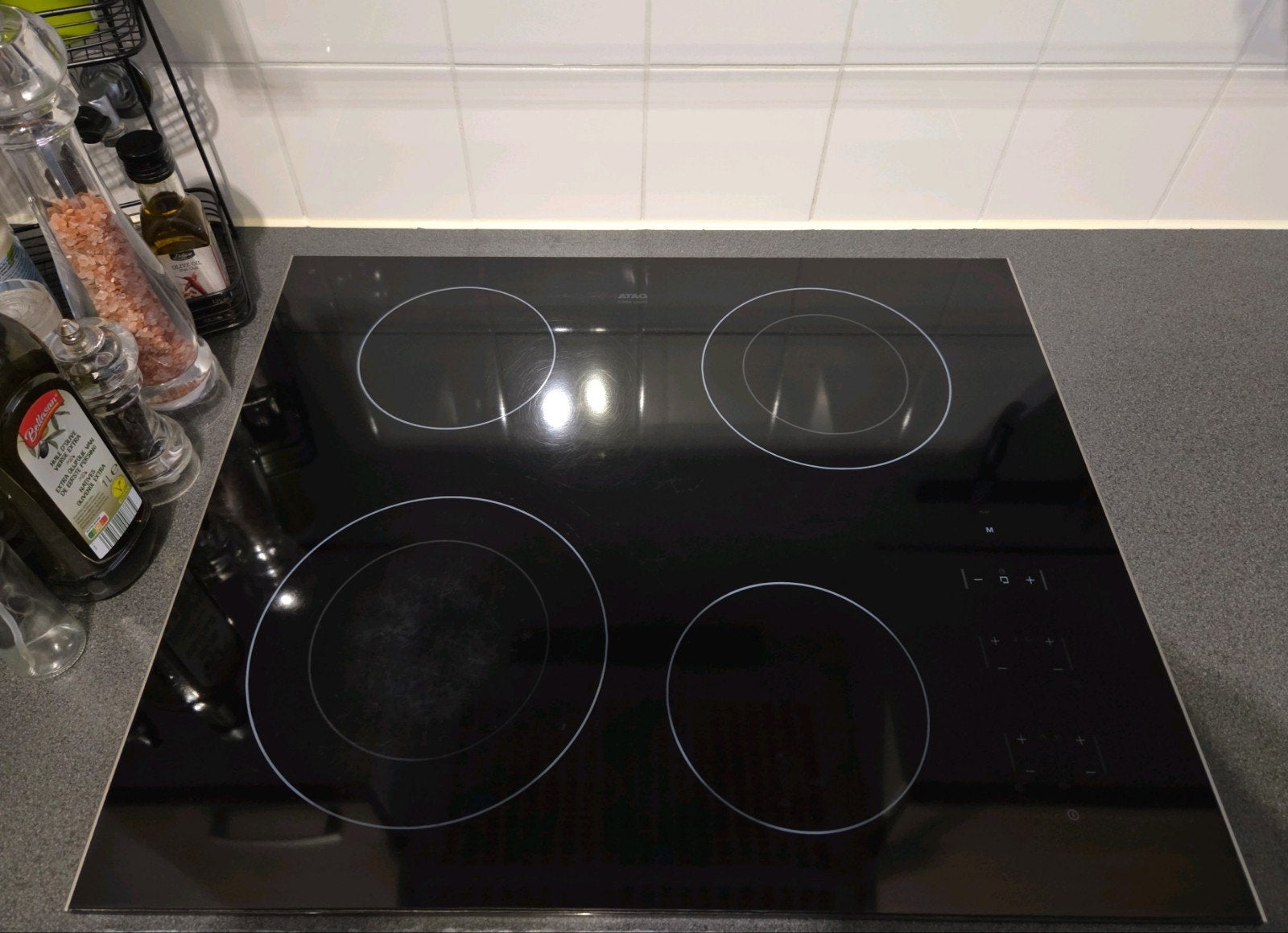 ATAG inductiekookplaat - 4 zones - Gebruikt, Gebruikt, Inbouw, Inductie, 4 kookzones