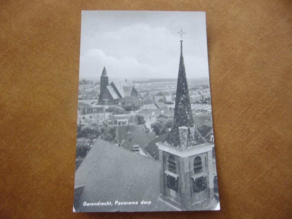 BARENDRECHT =  PANORAMA DORP, Verzamelen, Ansichtkaarten | Nederland, Ophalen of Verzenden, 1960 tot 1980, Gelopen