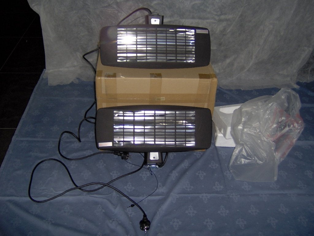 patio verwarming, Tuin en Terras, Ophalen, Nieuw, Elektrisch, Wand